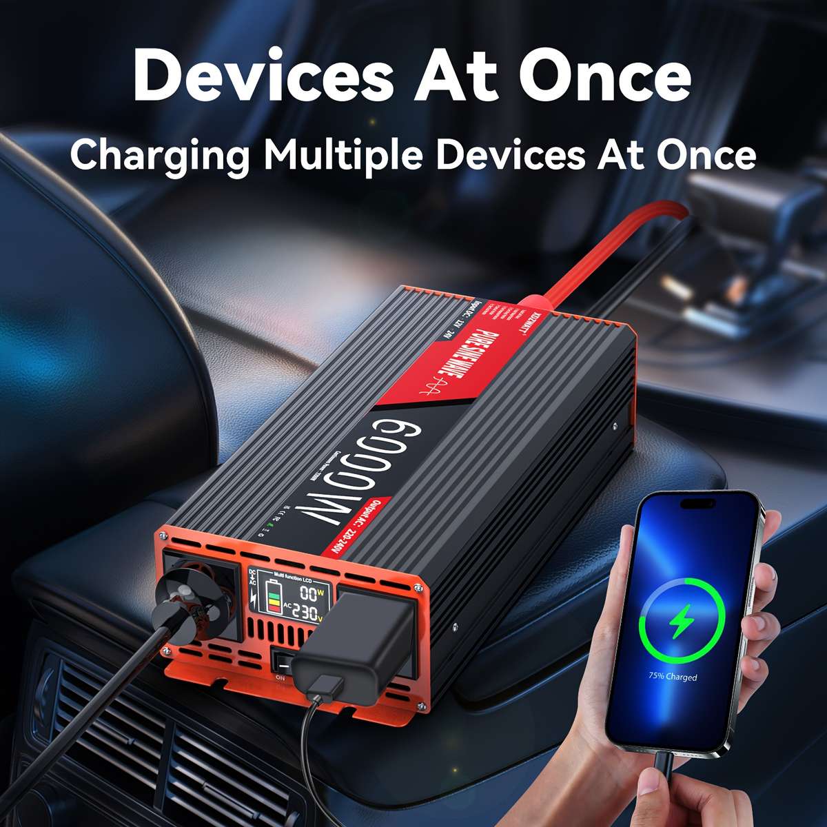 Inverter Style 12V 6000W