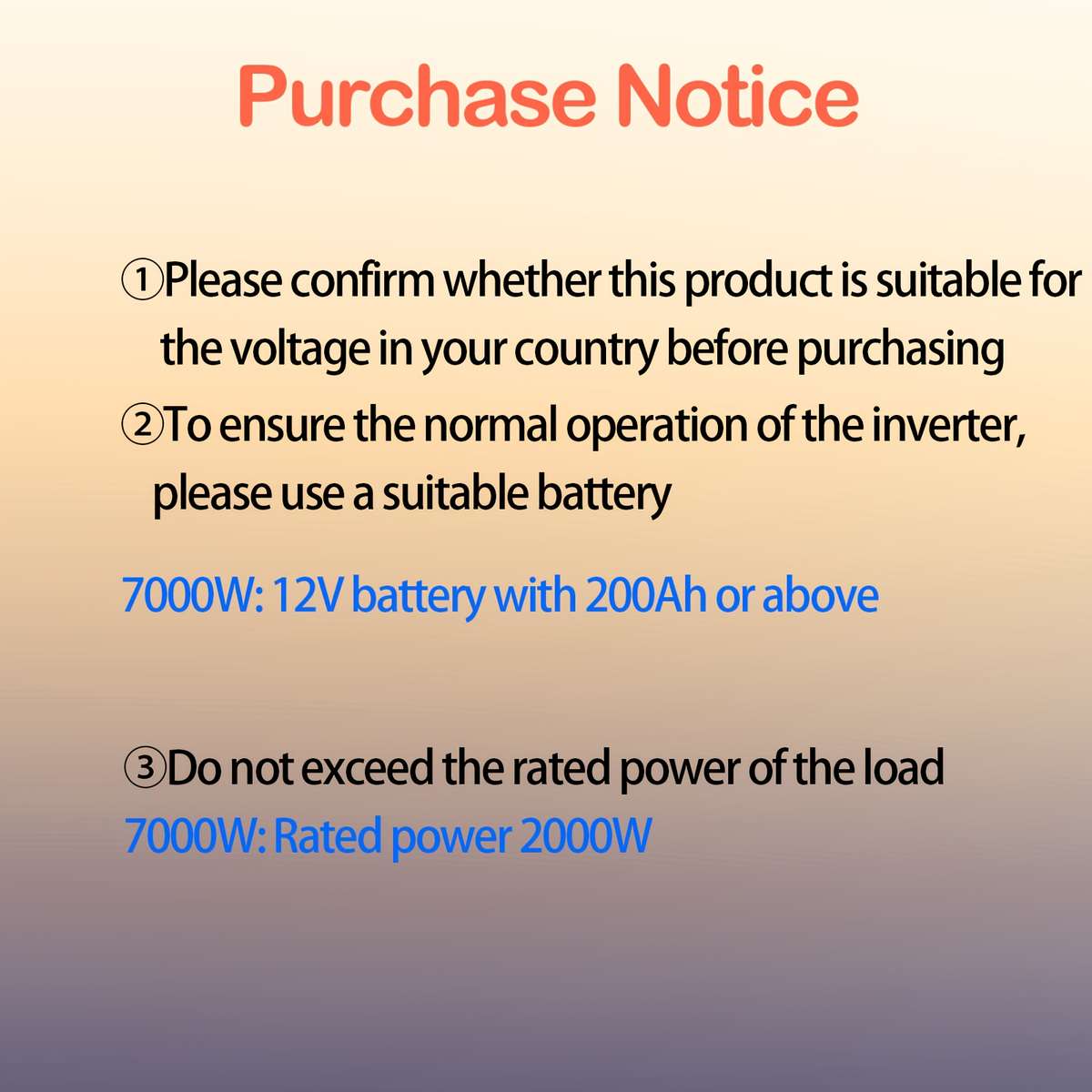 Inverter Model 5000W Materialaluminum Alloy