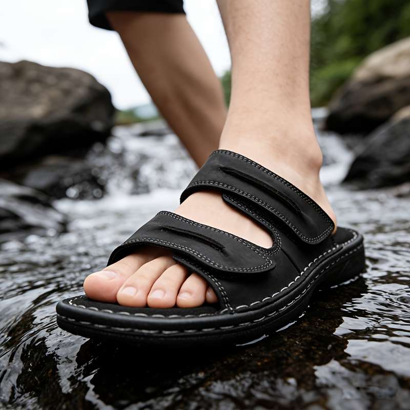 Sandals Color Black Size Uk 8 Wide