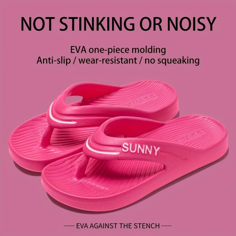 Ladies Summer Flip Flops White Uk 6.5-7