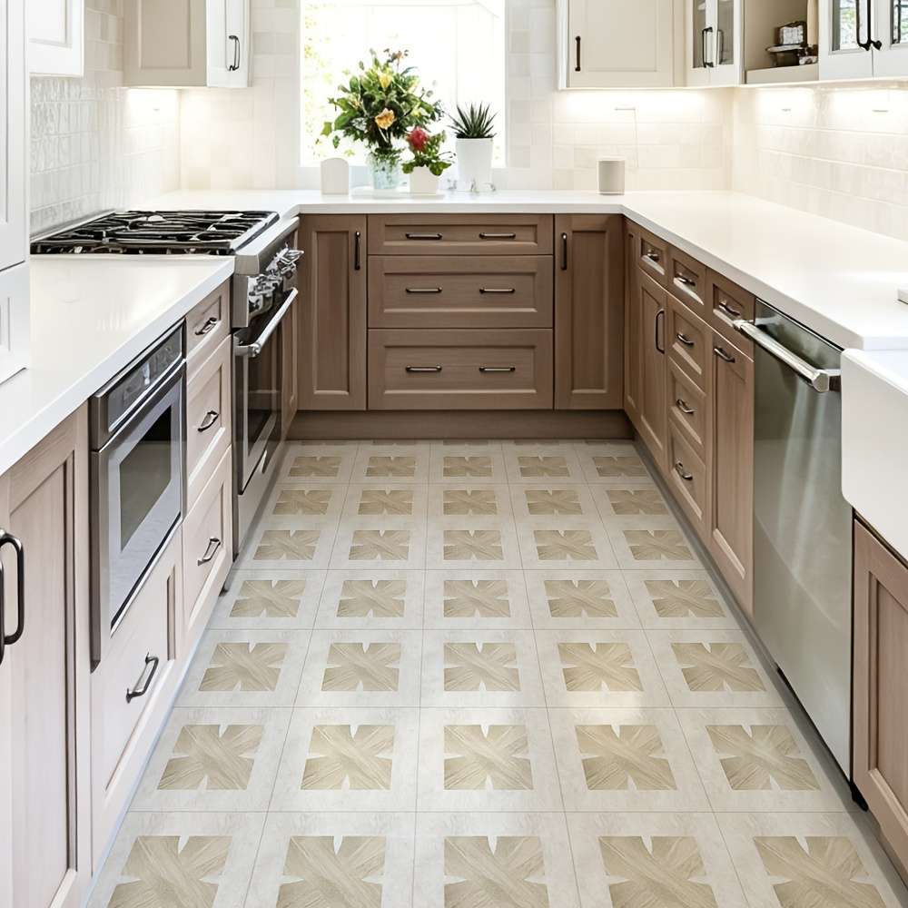 Self Adhesive Floor Stickers 40*120Cm 15.75*47.2In