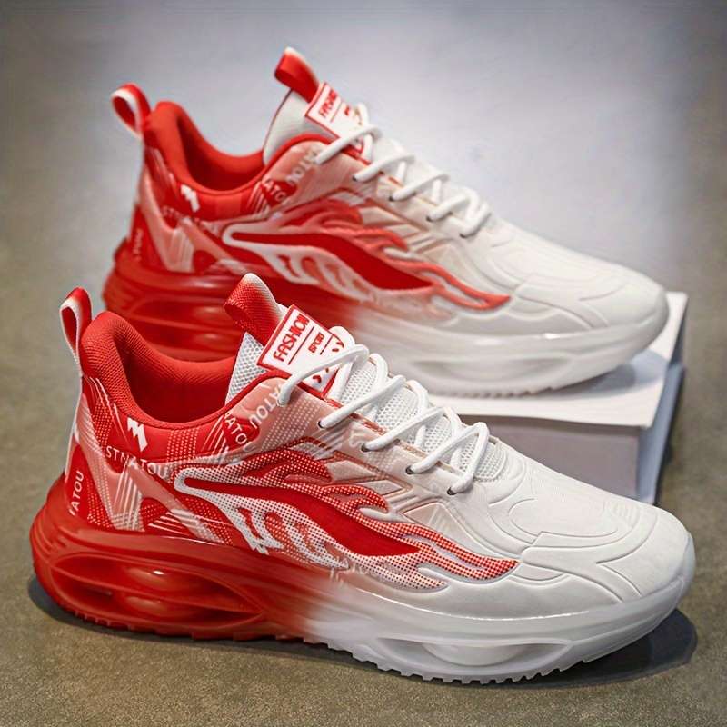 Sneakers Color White Red Sizeuk 7