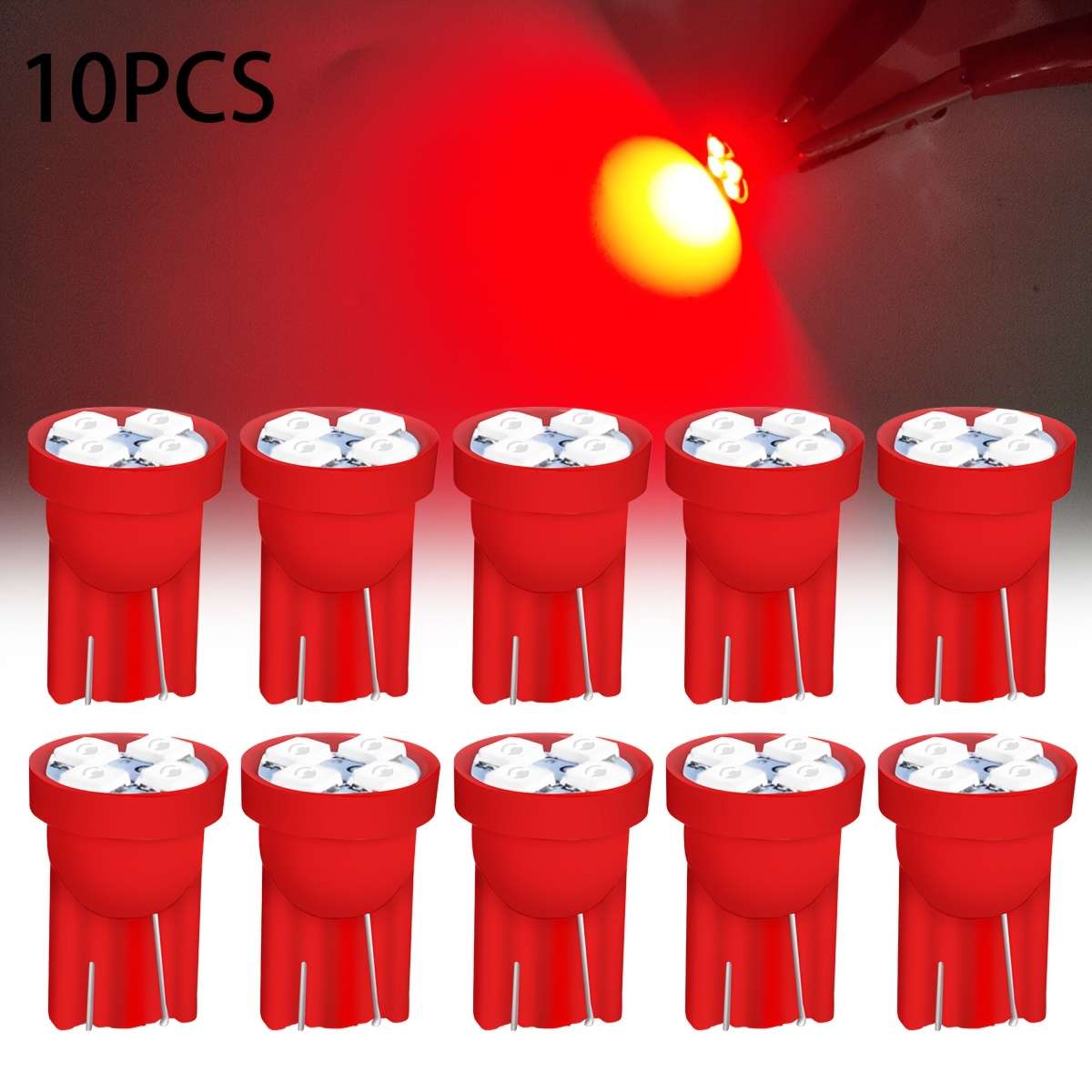 Car Lights Color Red