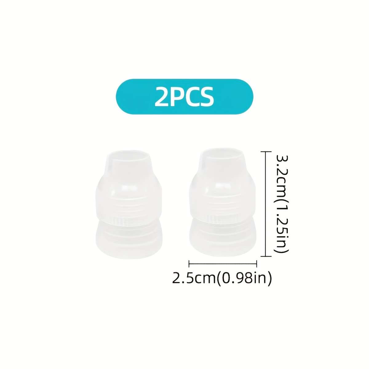 Piping Nozzle Color 2Pcs Converter