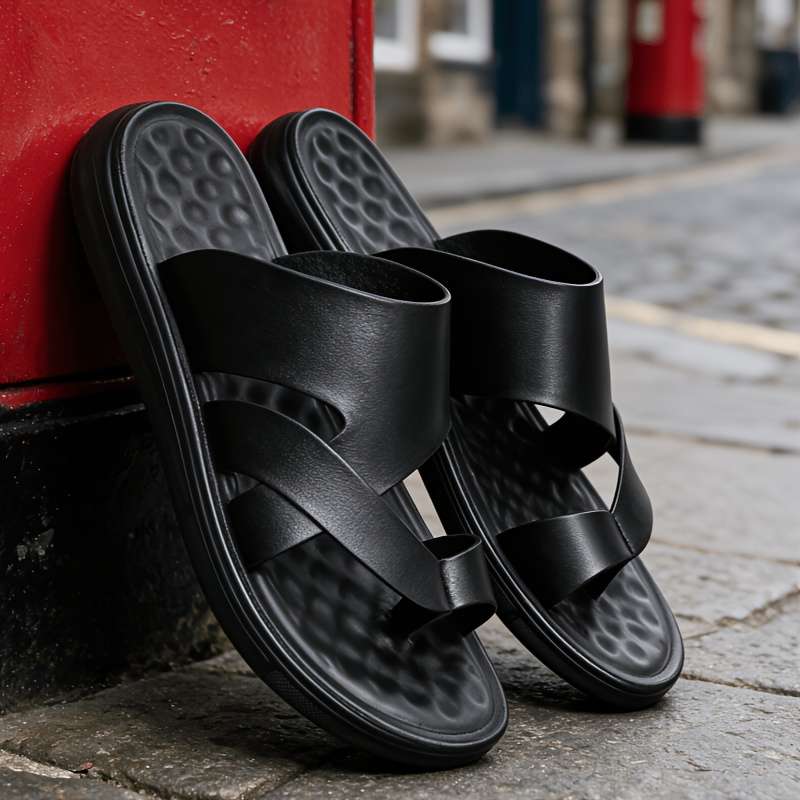 Sandals Color Black Size Uk 8