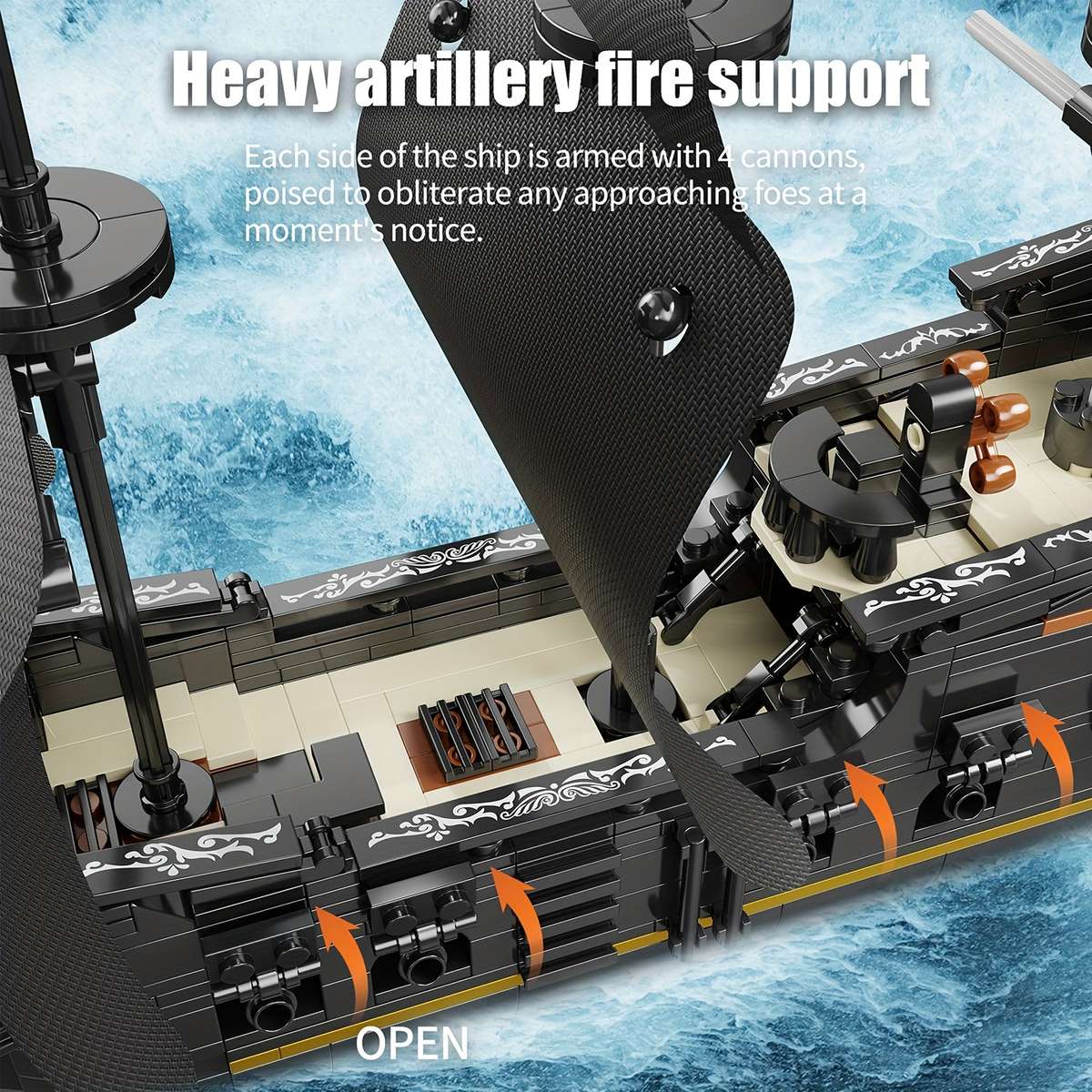 3D Jigsaw Puzzle Model Ship