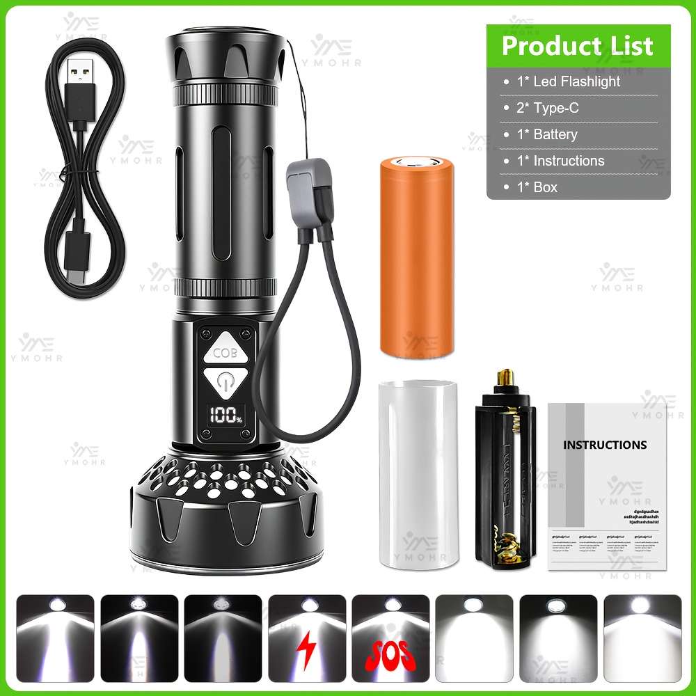 Efficient 1Pc New Most Powerful Led Flashlights With Outdoor Reliable Solution