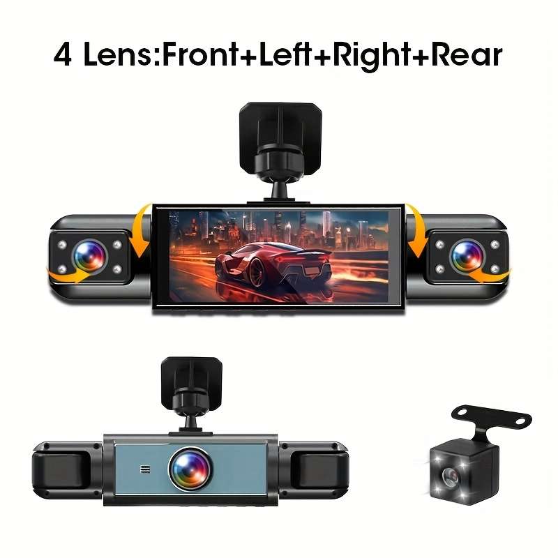 Superior Exclusive Dash Cam Cameras Car Blind Spot Assist Video Recorder Wide