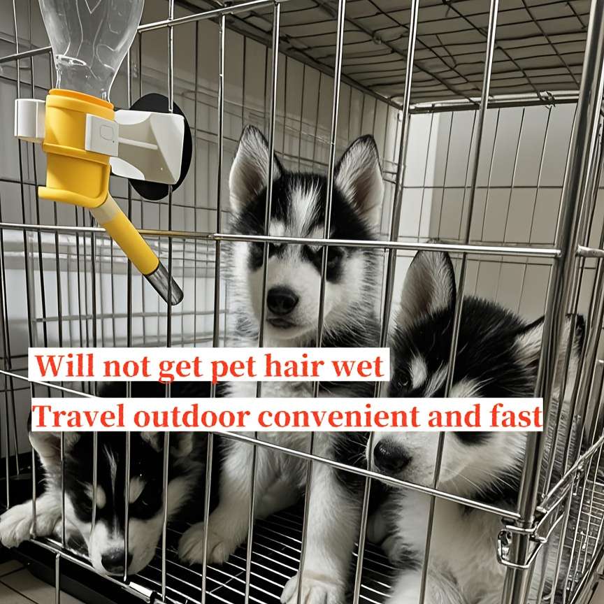 Pet Supplies Color Yellow Size Pet Water Dispenser