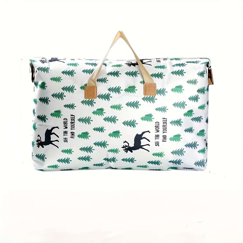 2Pcs Large Moving Bags Zippers Clothes Root Seedling Type Pineapple Type 2Pcs