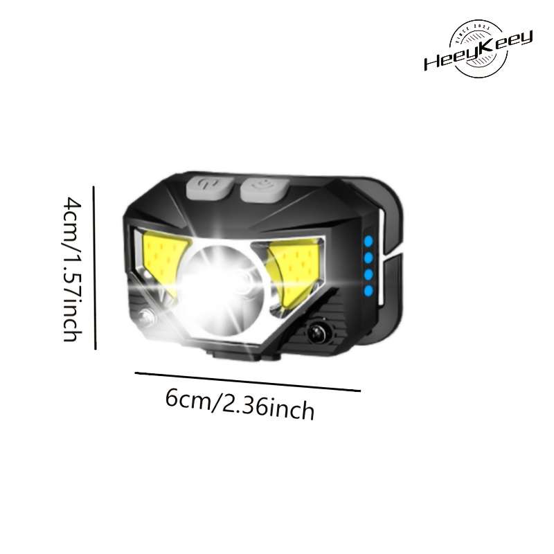 Headlamp Quantity 2Pcs Capacity1200Mah