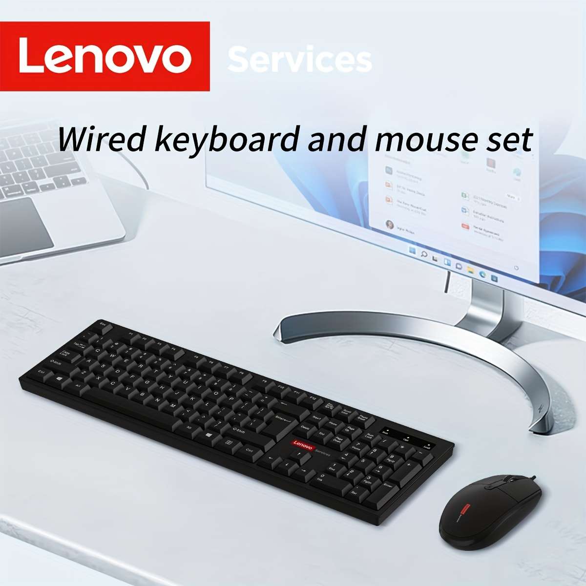 Keyboard Color Black Model Wired Set