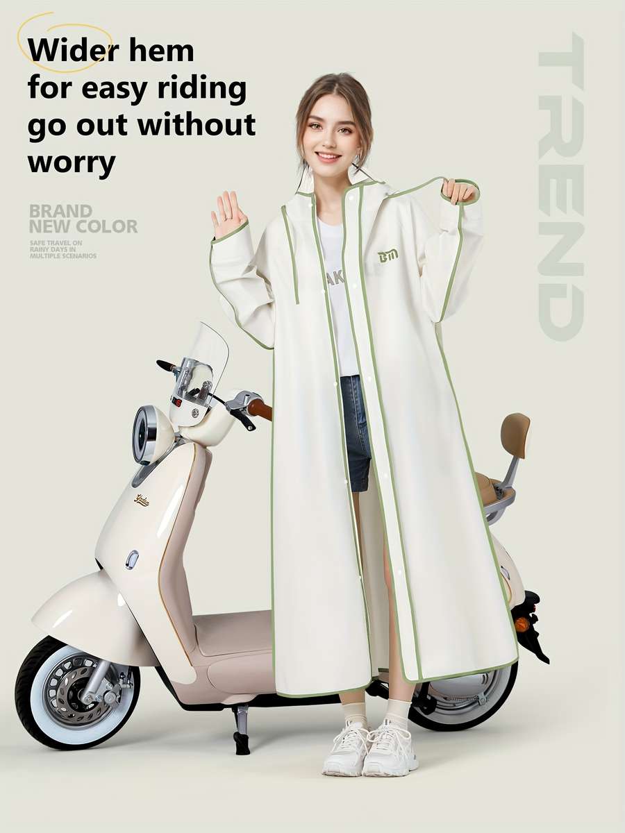 Raincoat Green Size Asian M