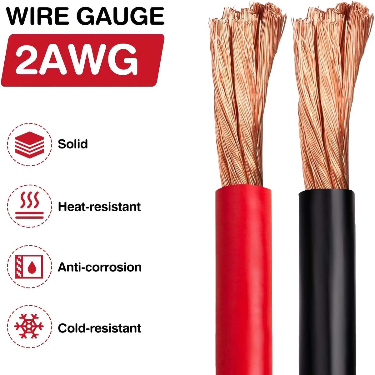 Car Accessories Model 6Awg 6.71Meter 60.96Cm