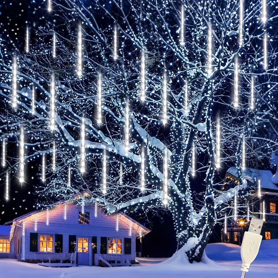 Christmas Lights White