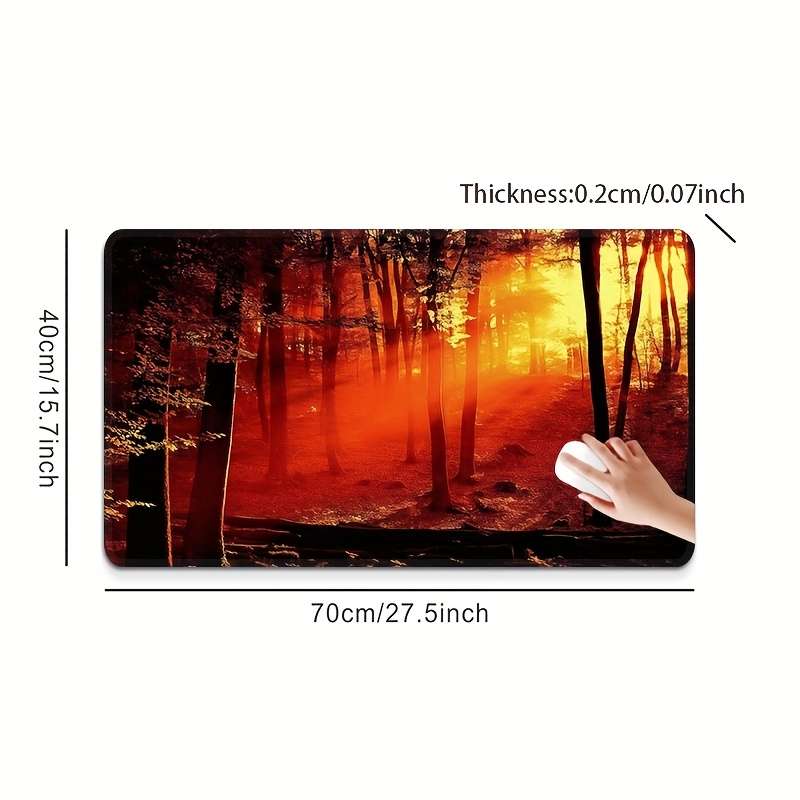 Mouse Pad Size 23.6X11.8Inch