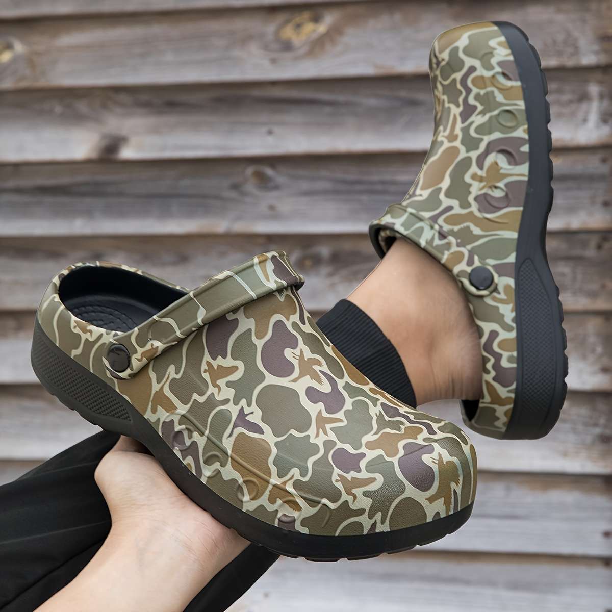 Sandals Color Yellow Camouflage Size Uk 9 Wide