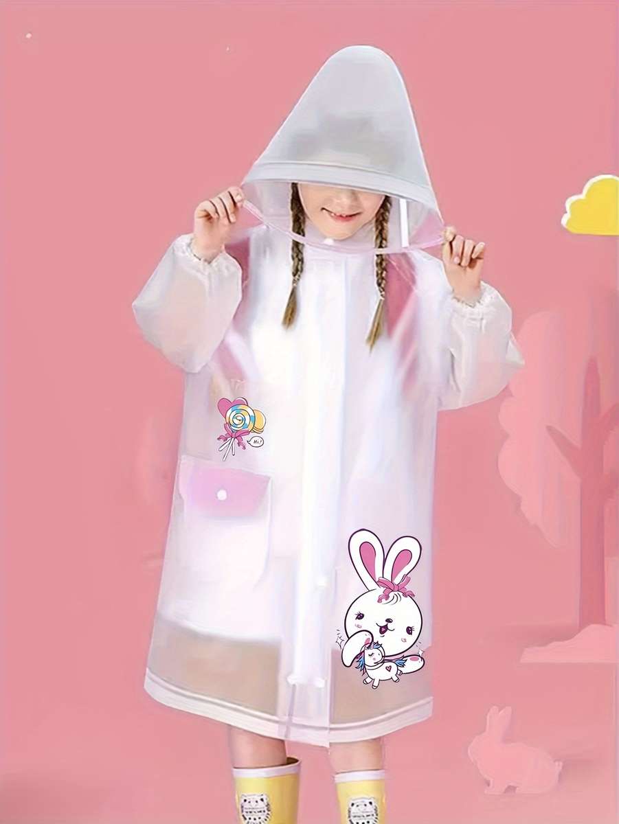 Raincoat Peach Size L