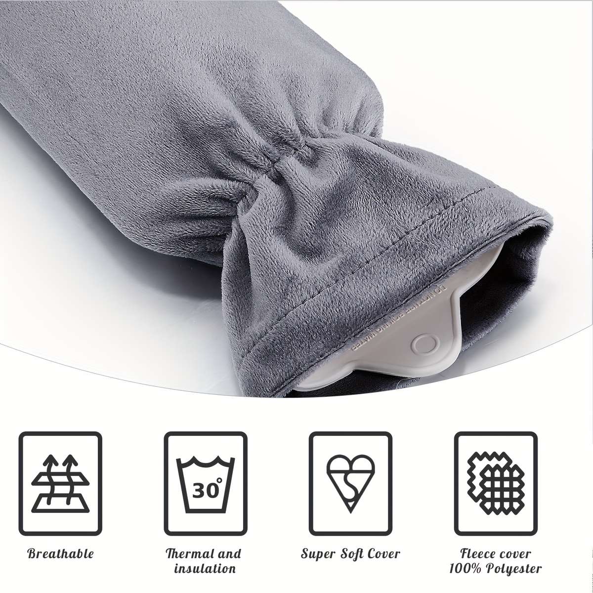 Hot Water Bottle Hot Water Bottle Cover 75*13 Inner Liner 73*11.6Cm Size 7