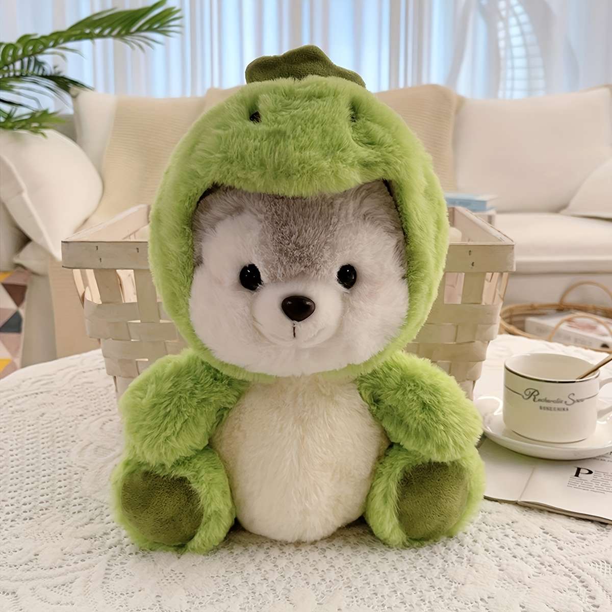 Toy Dolls Items Green Dinosaur