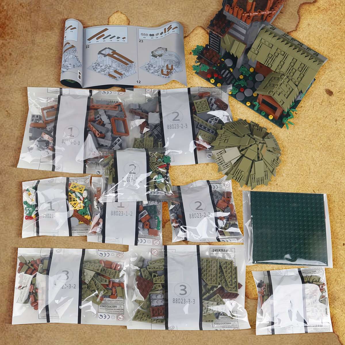 Building Toy Architectural Model Toy Set Style House