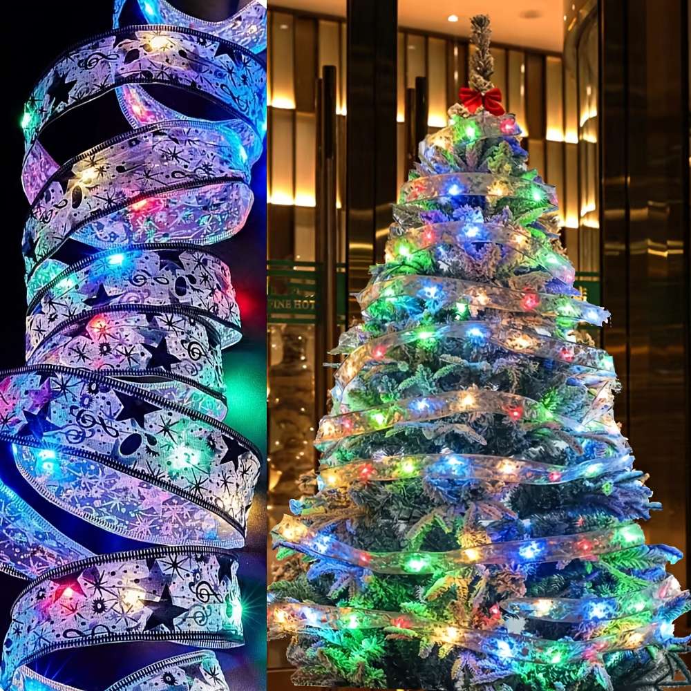 String Lights Color Golden Ribbon Warm Size2M 78.7In 20Led