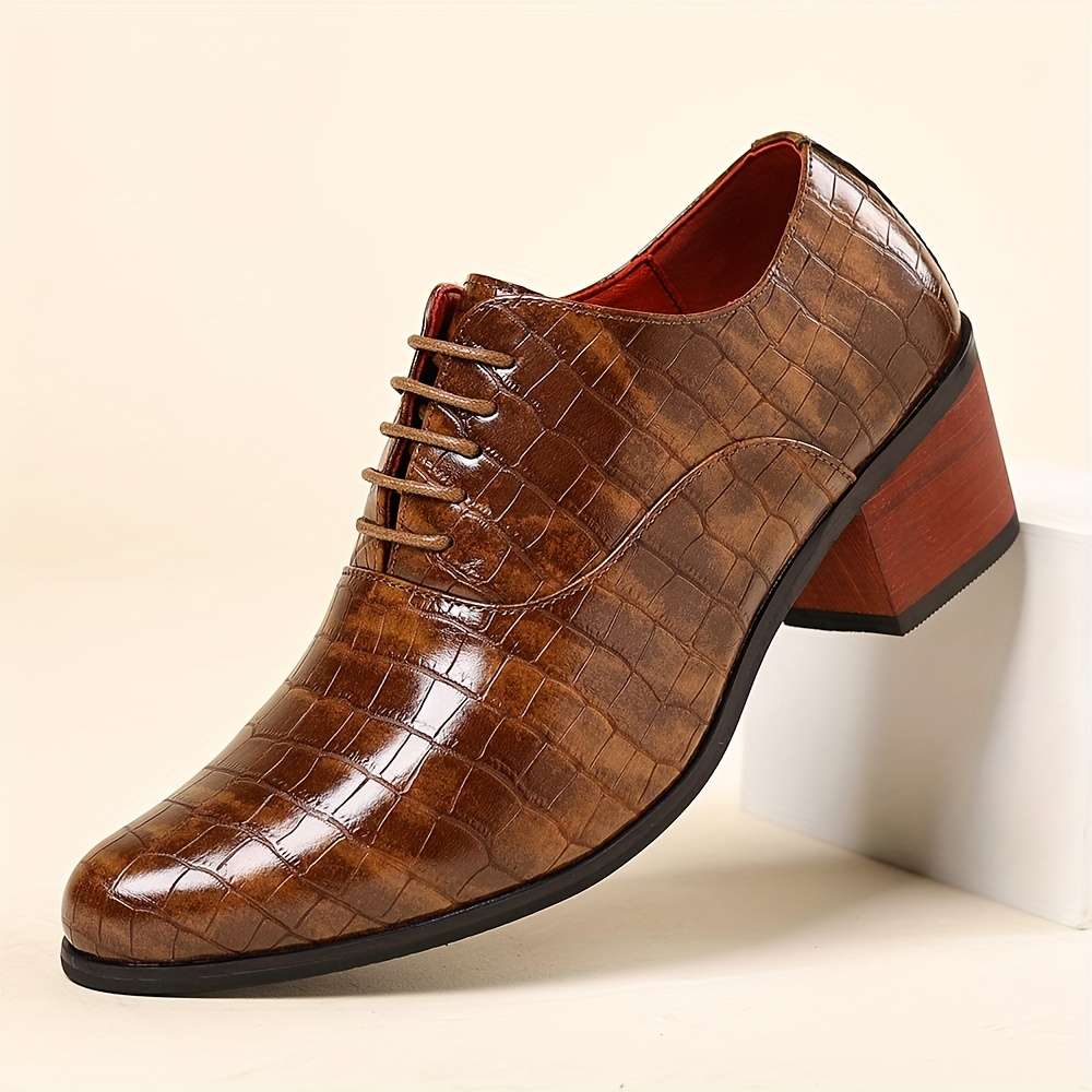 Mens Leather Shoes Color Red Sizeuk 10.5