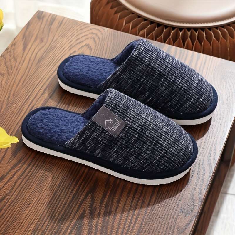 Cotton Slippers Color Blue Sizeuk 8.5-9