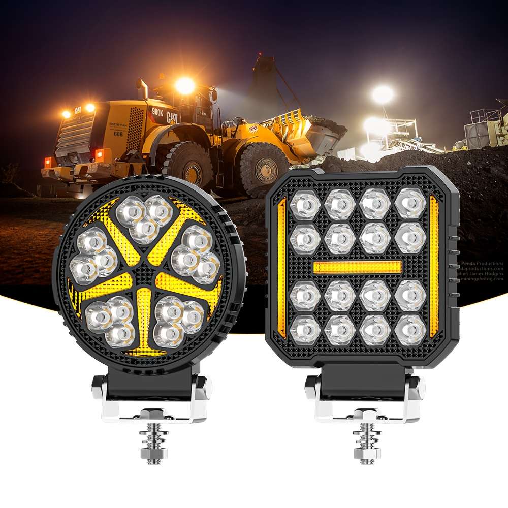 Car Lights Quantity 1 Pcs Round