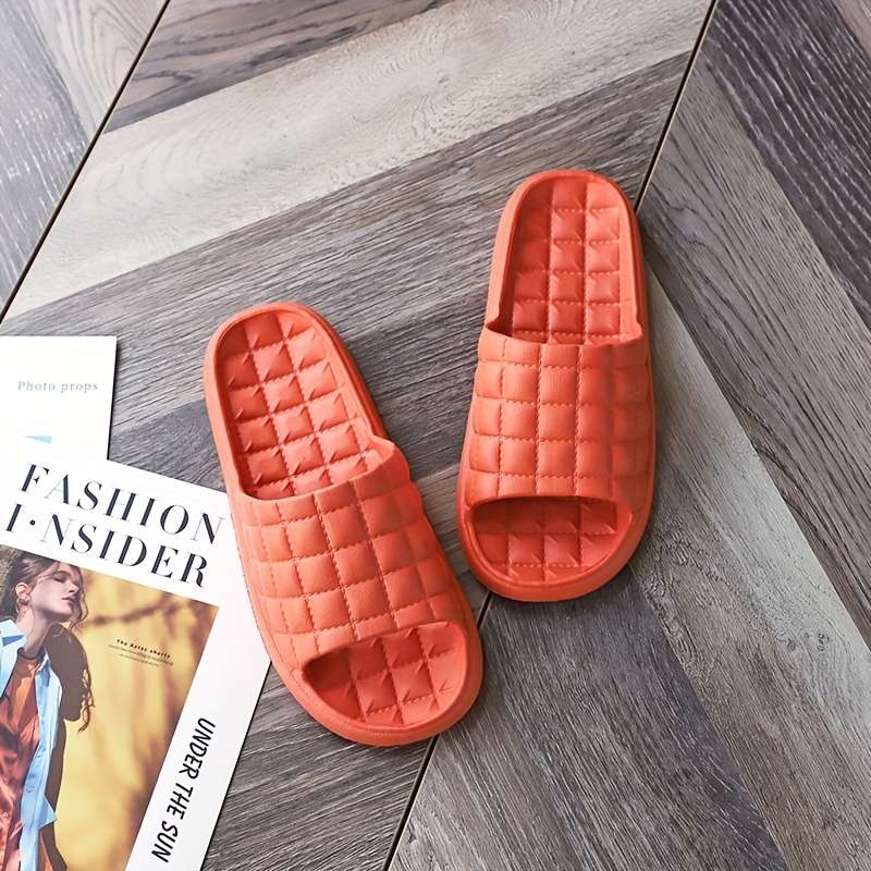 Men Slippers Summer Style  Red  Size Uk 4.5 To 5