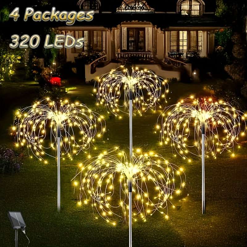 1pc90 Led Modern Pack Pack Aipusi Outdoor String Transform Your Outdoor Garden 8 M