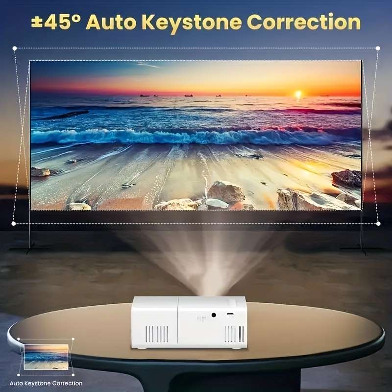 Projector Color All White