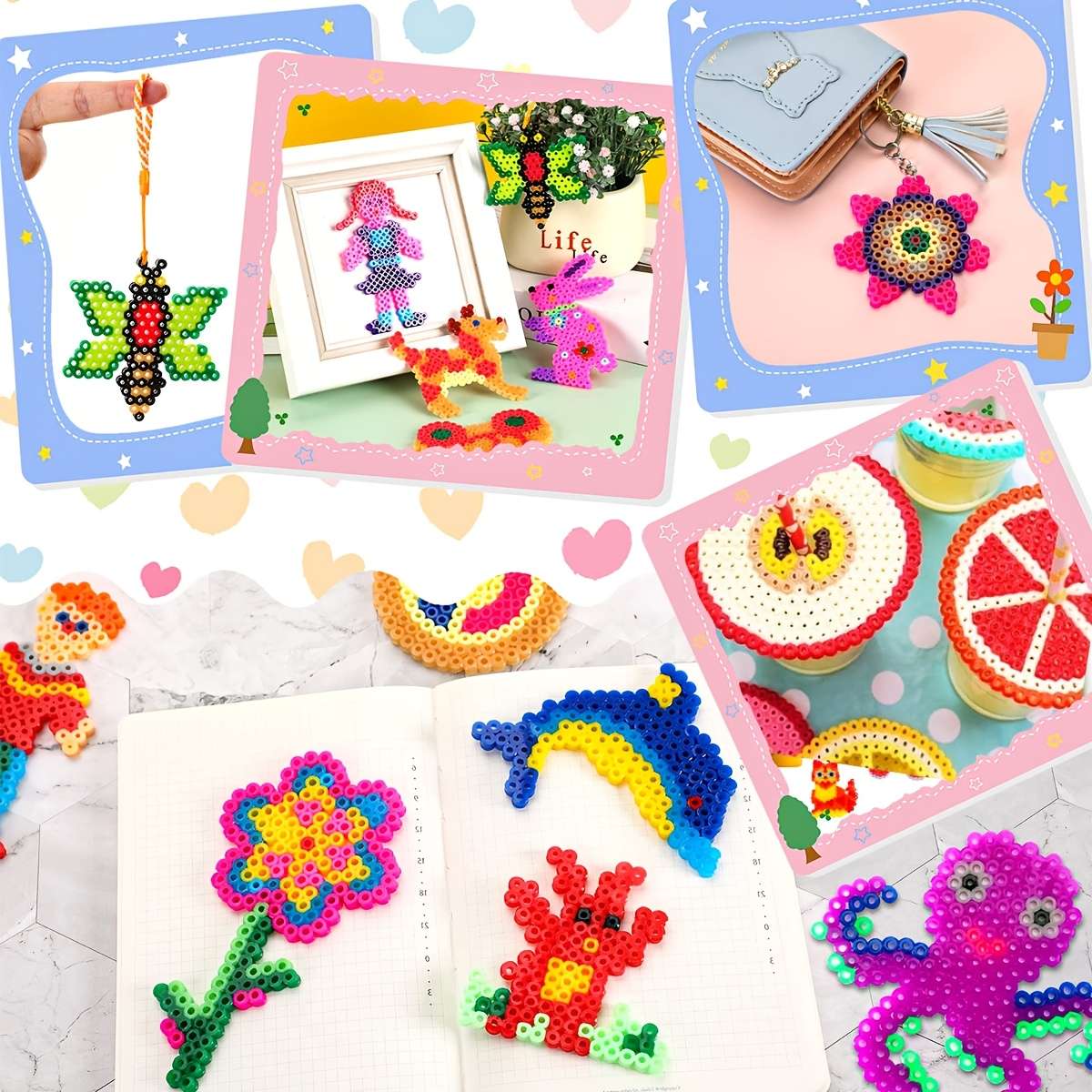 Perler Bead Set 48 Colors 4800Pcs