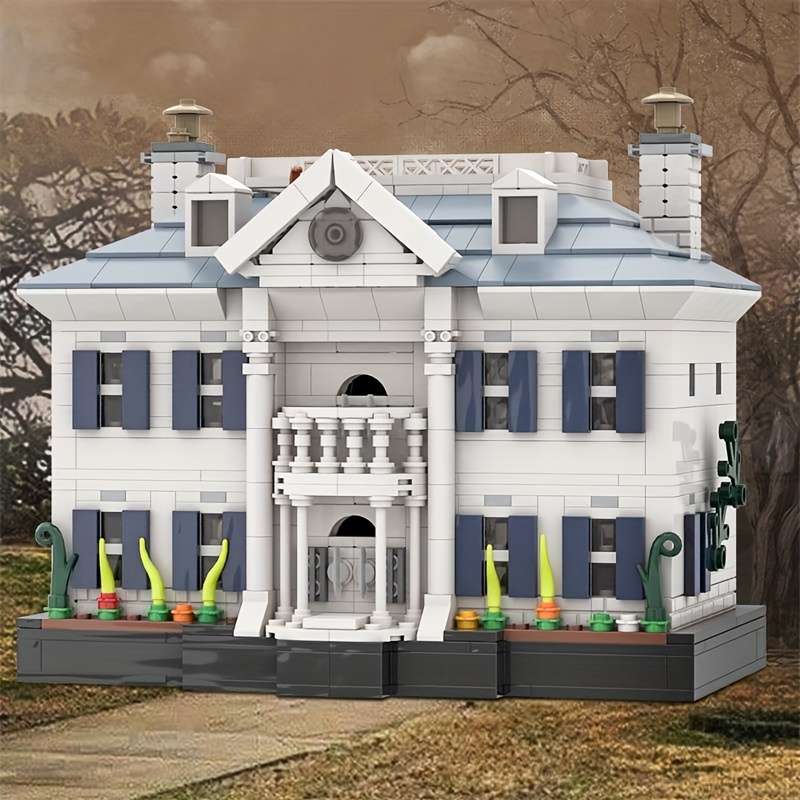 3D Building Model Puzzle Set Model 1347Pcs House