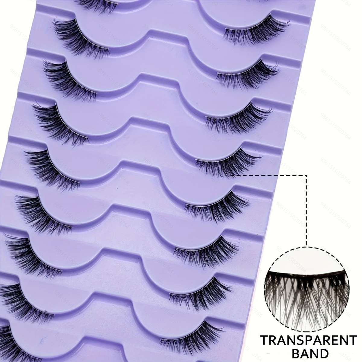 False Eyelashes Model Yh 801 5 White