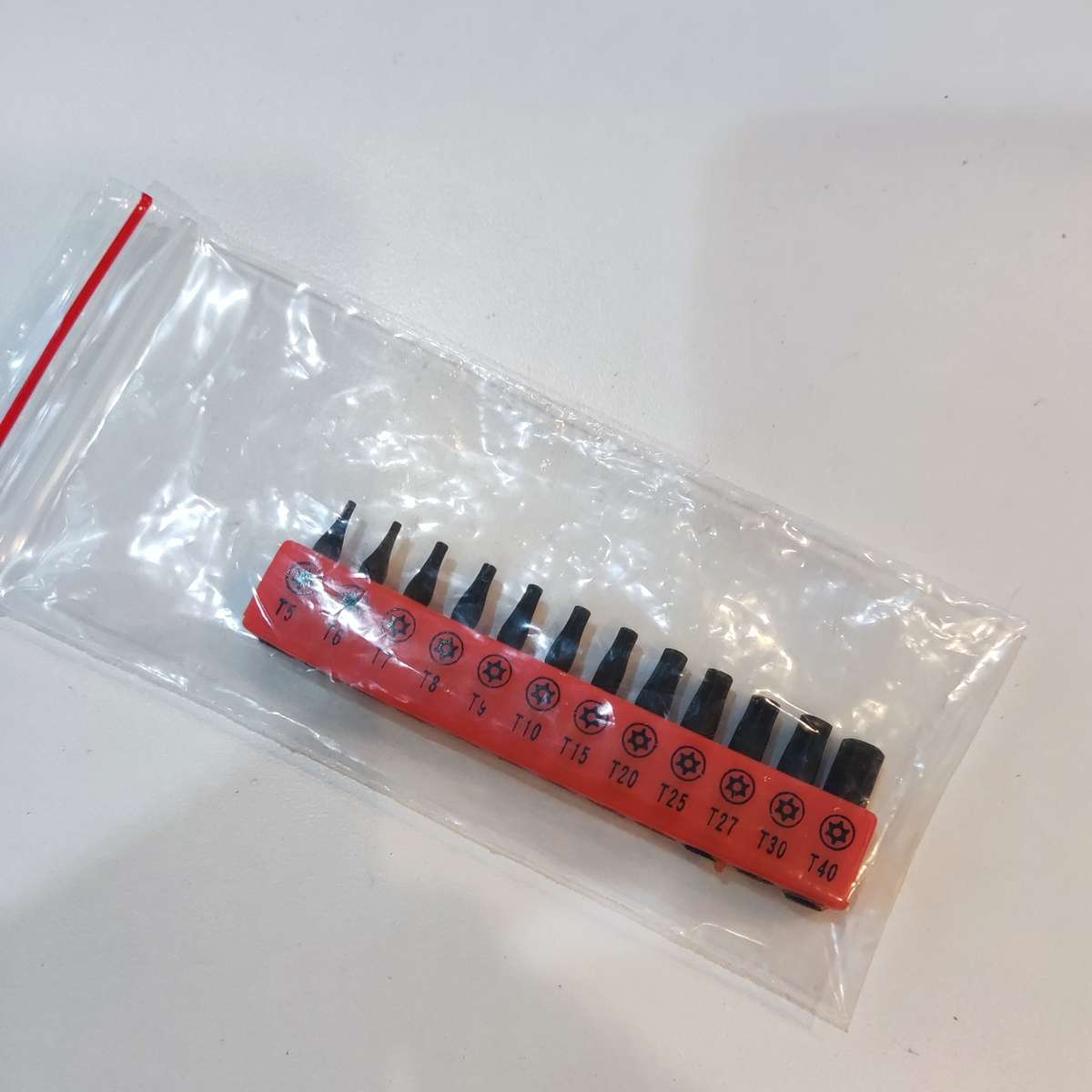 Screwdriver Bit Tool Set Items 12Pcs 25Mm Tamper Proof Bits