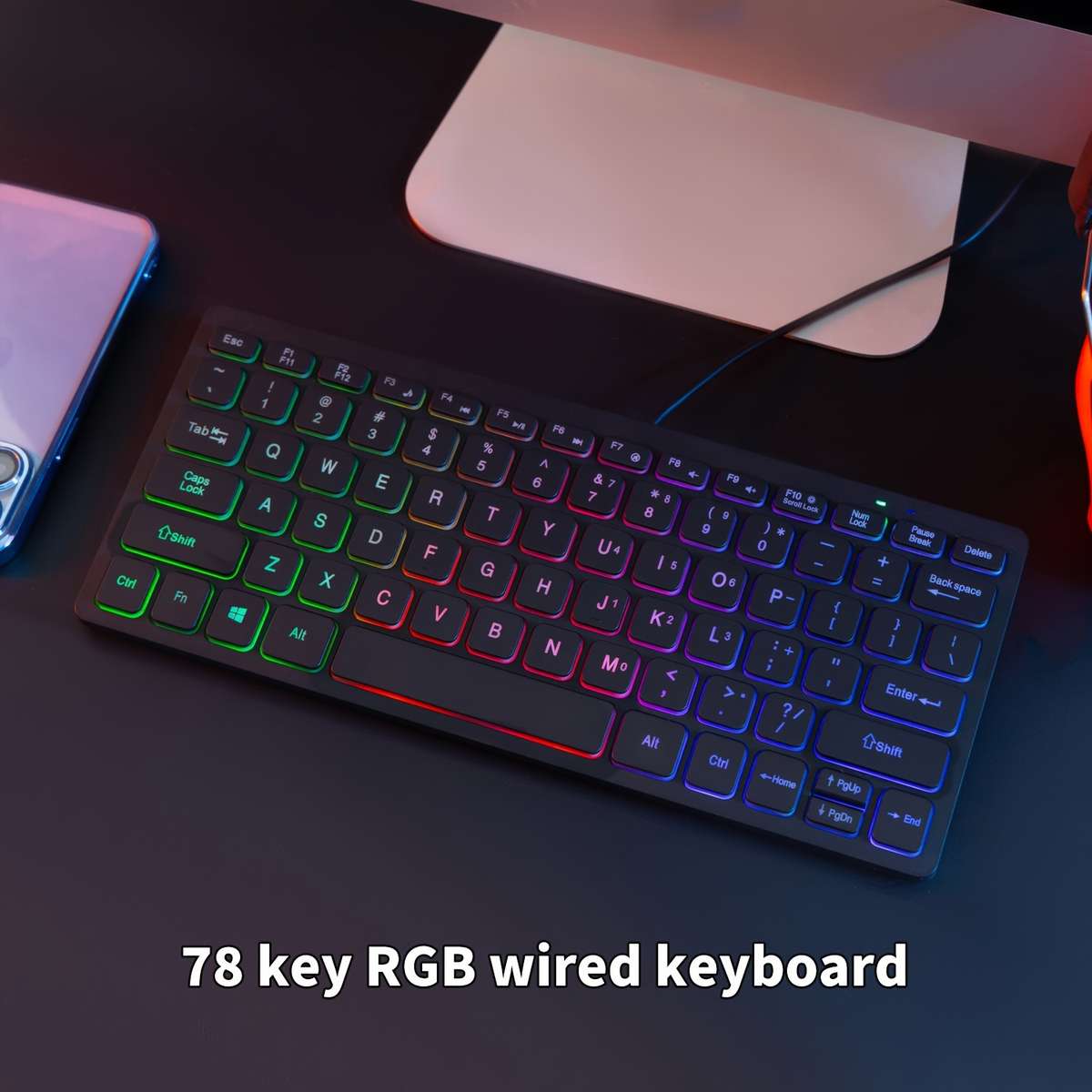 keyboard color Black