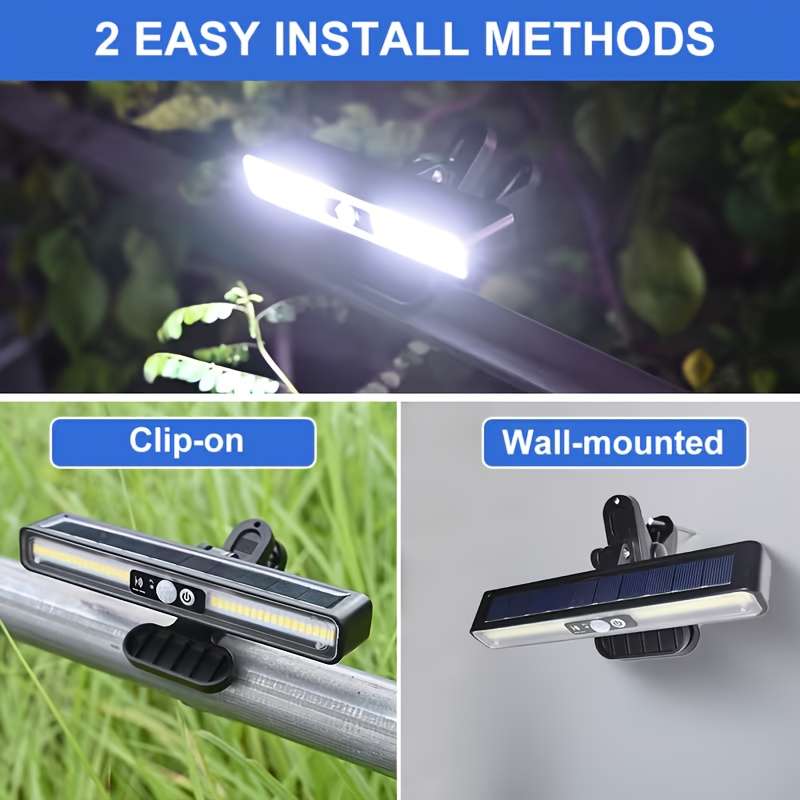 Solar Emergency Lights Items Clipon  Wall Mount Quantity3Pcs
