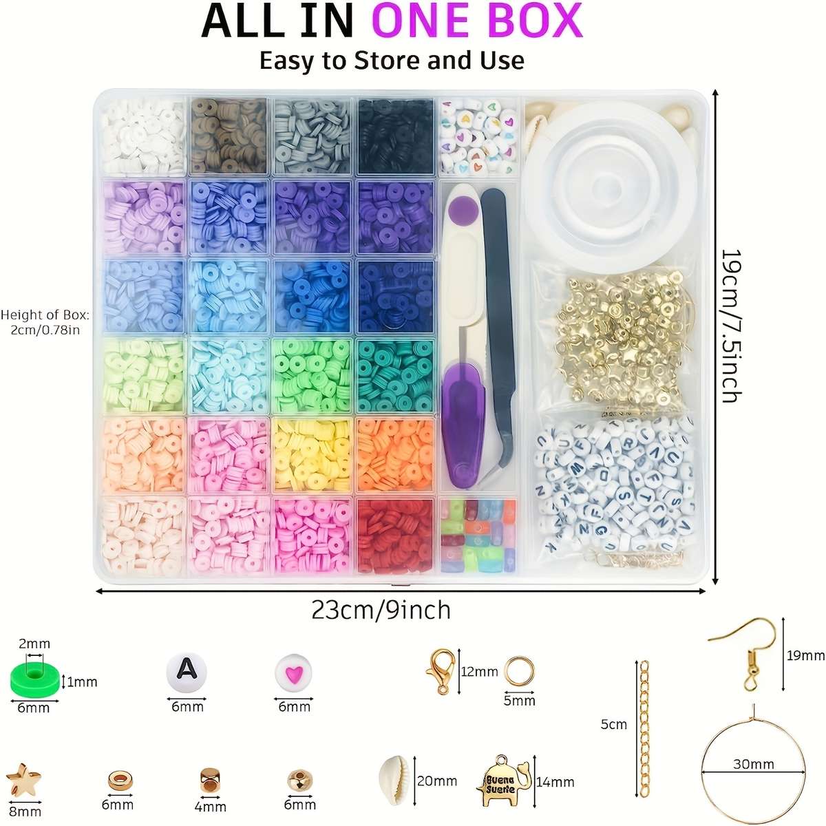 Perler Bead Set 6000Pcs