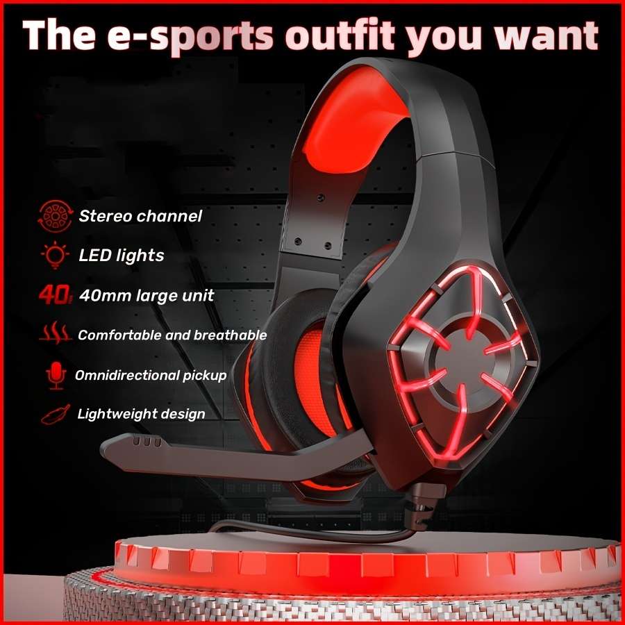 Wired Headphones Blue
