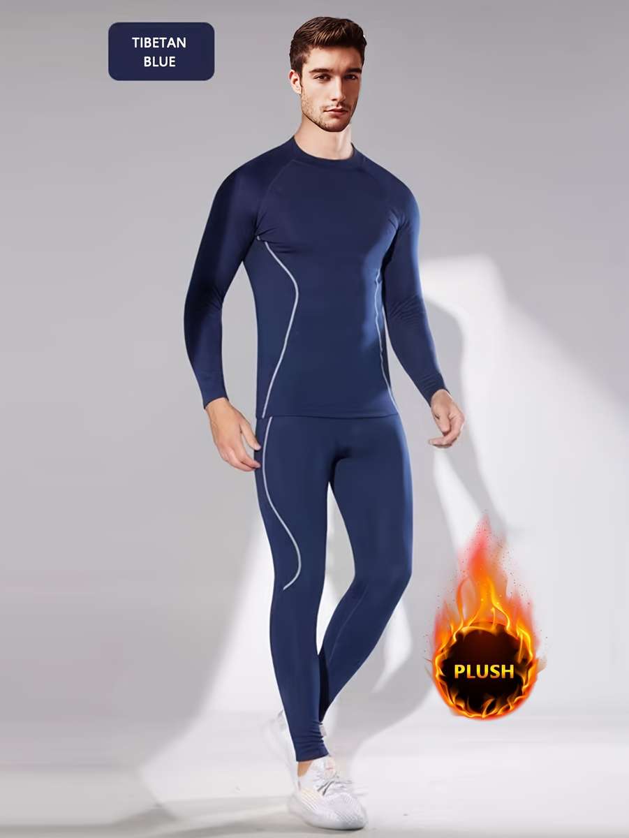 Thermal Underwear Color Black Sizexxl
