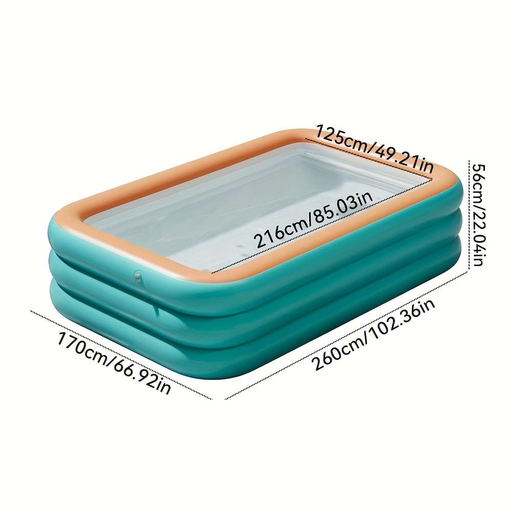 Swimming Pool Model Green Orange Pool 150Cm59In