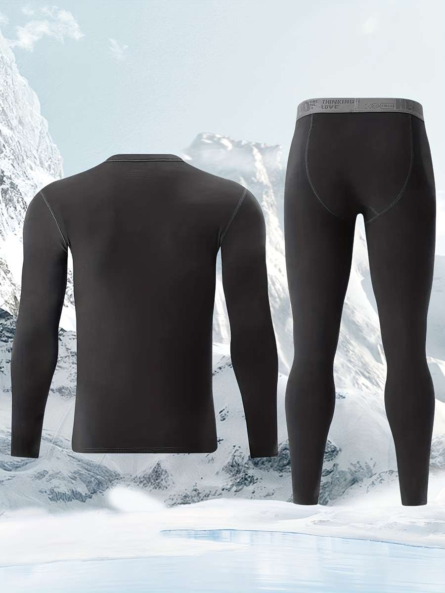 Thermal Underwear Color Light Grey Sizes