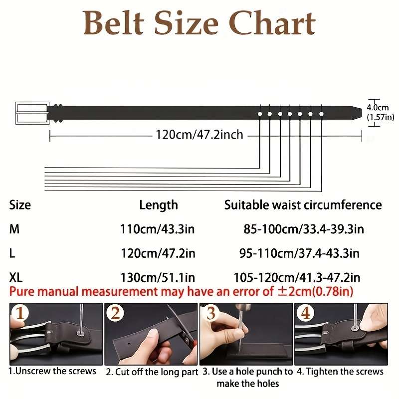 Belt Color Black Size Xl 130Cm