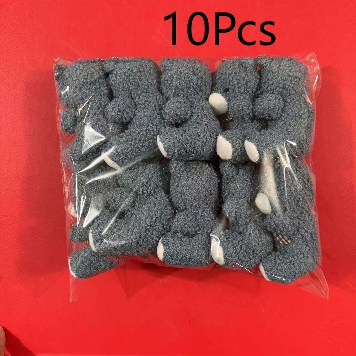 Plush Toys Color 10Pcs Brown