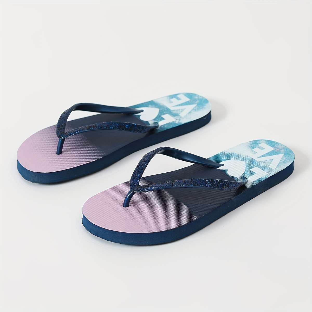 Ladies Summer Flip Flops Rose Red Uk 4