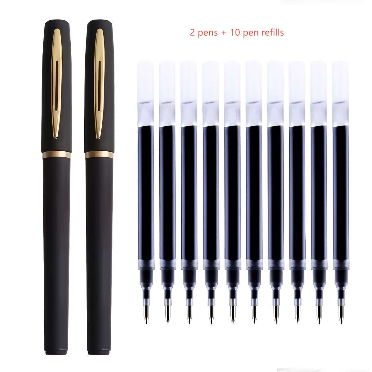 Pen Quantity 12pcs 2 pens  10 refills