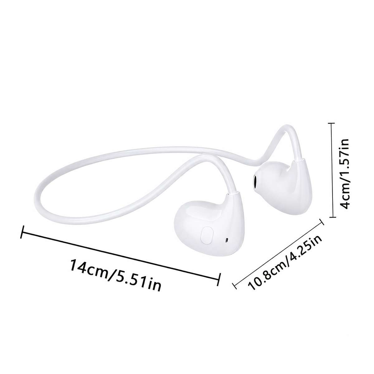 Headset White Earbuds