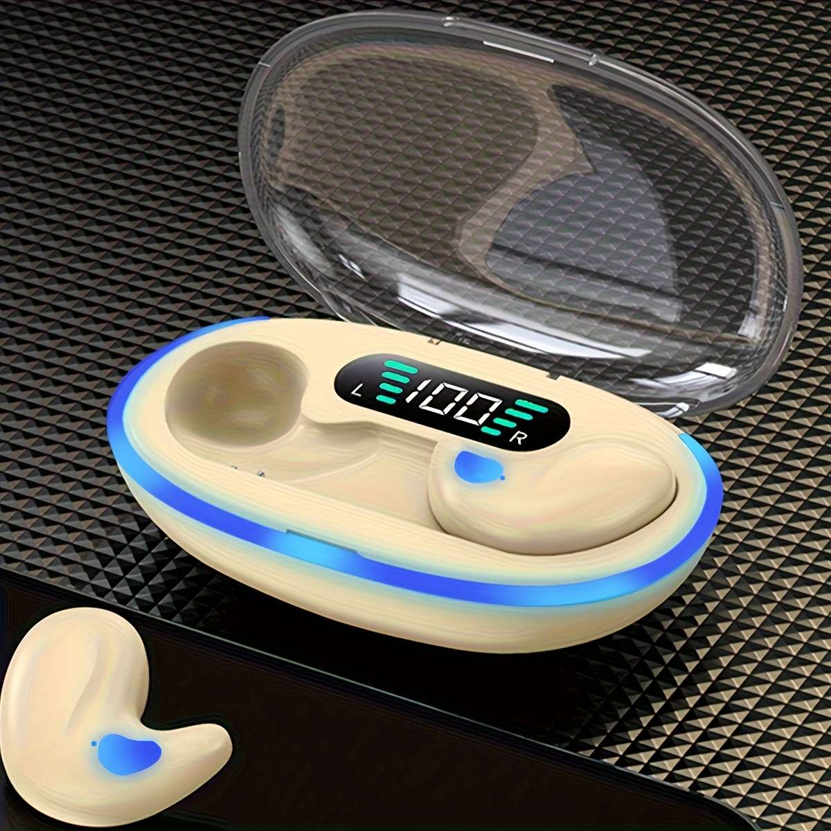 Rechargeable Wireless Earbuds Headphones Headset