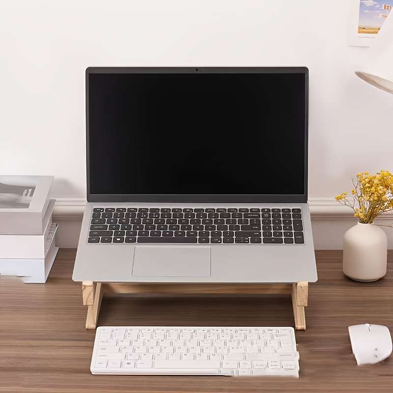 Computer Stand  Color Log Quantity 1 Set